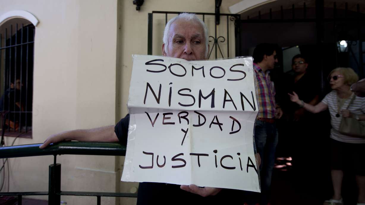 Ex-wife of Argentine prosecutor says he was killed