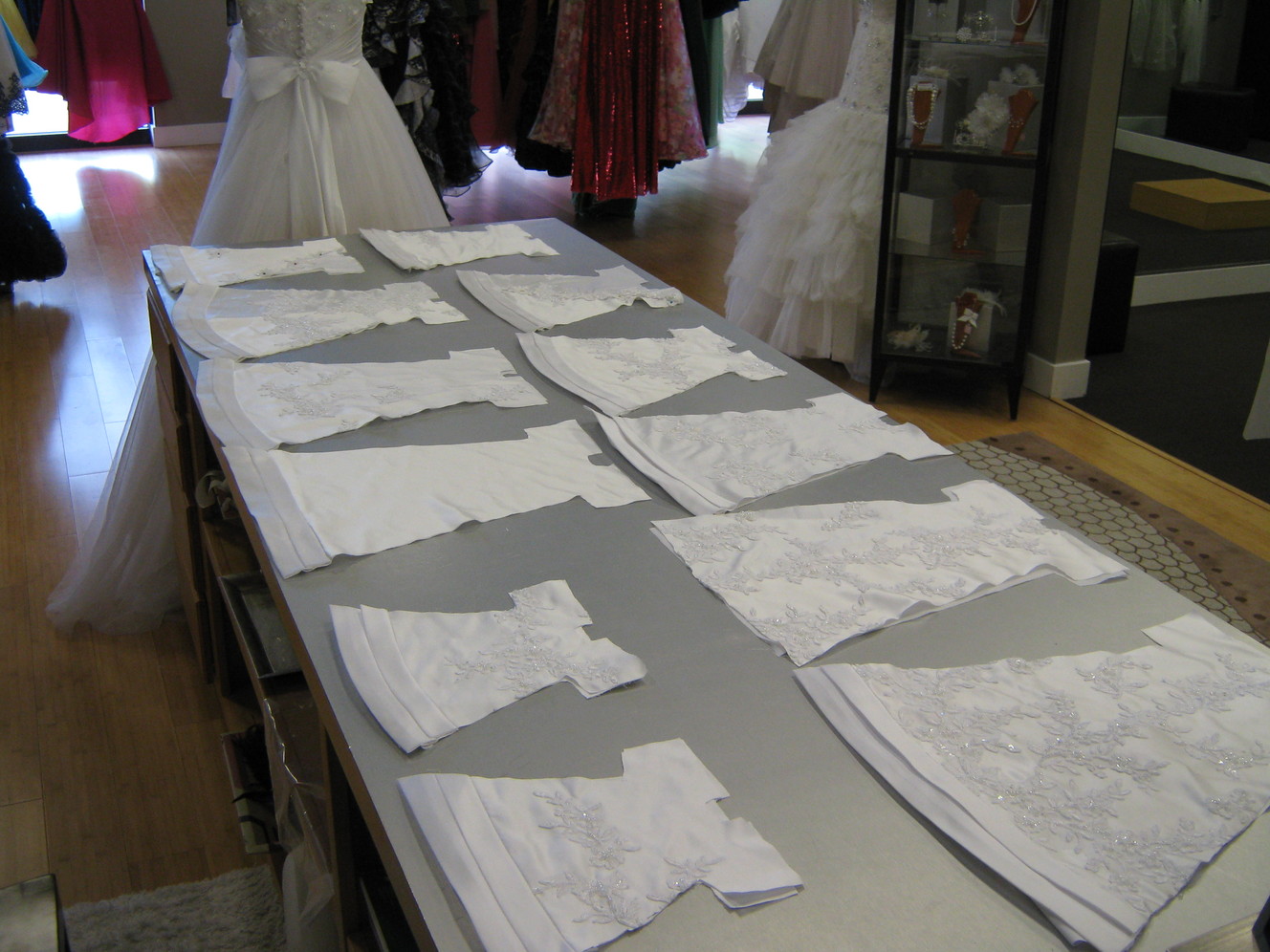 Utahn creates infant burial clothing from donated wedding dresses