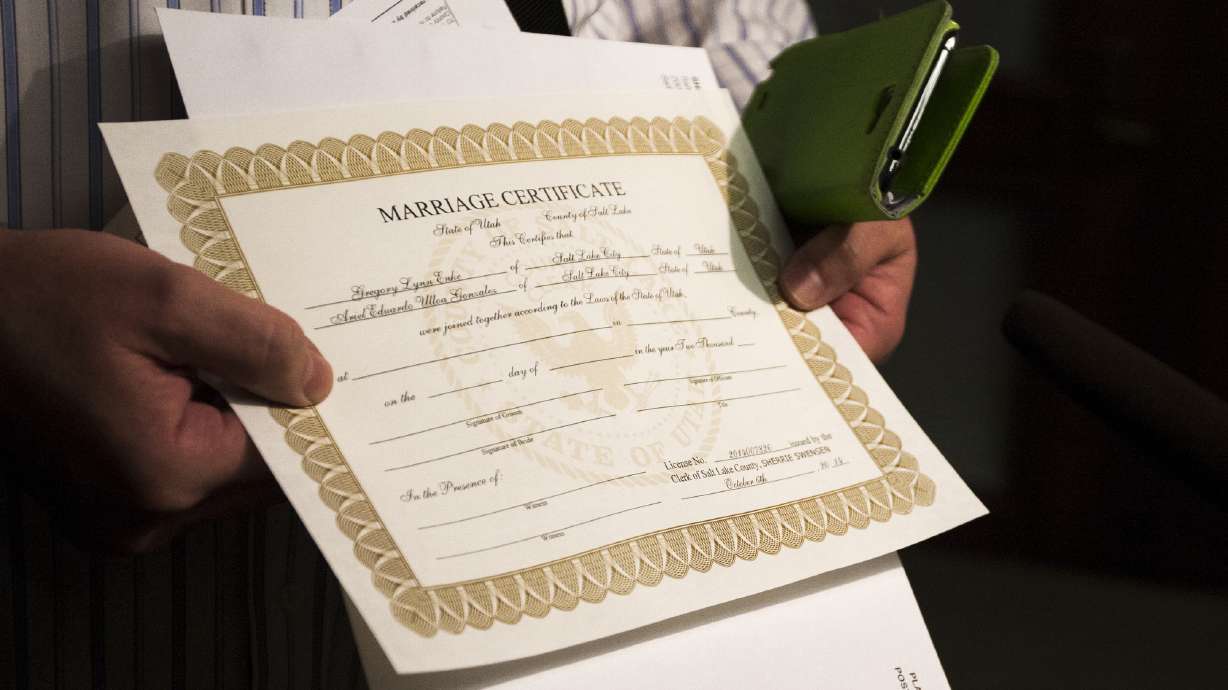 Backlash against bill letting state workers opt out of performing gay marriages