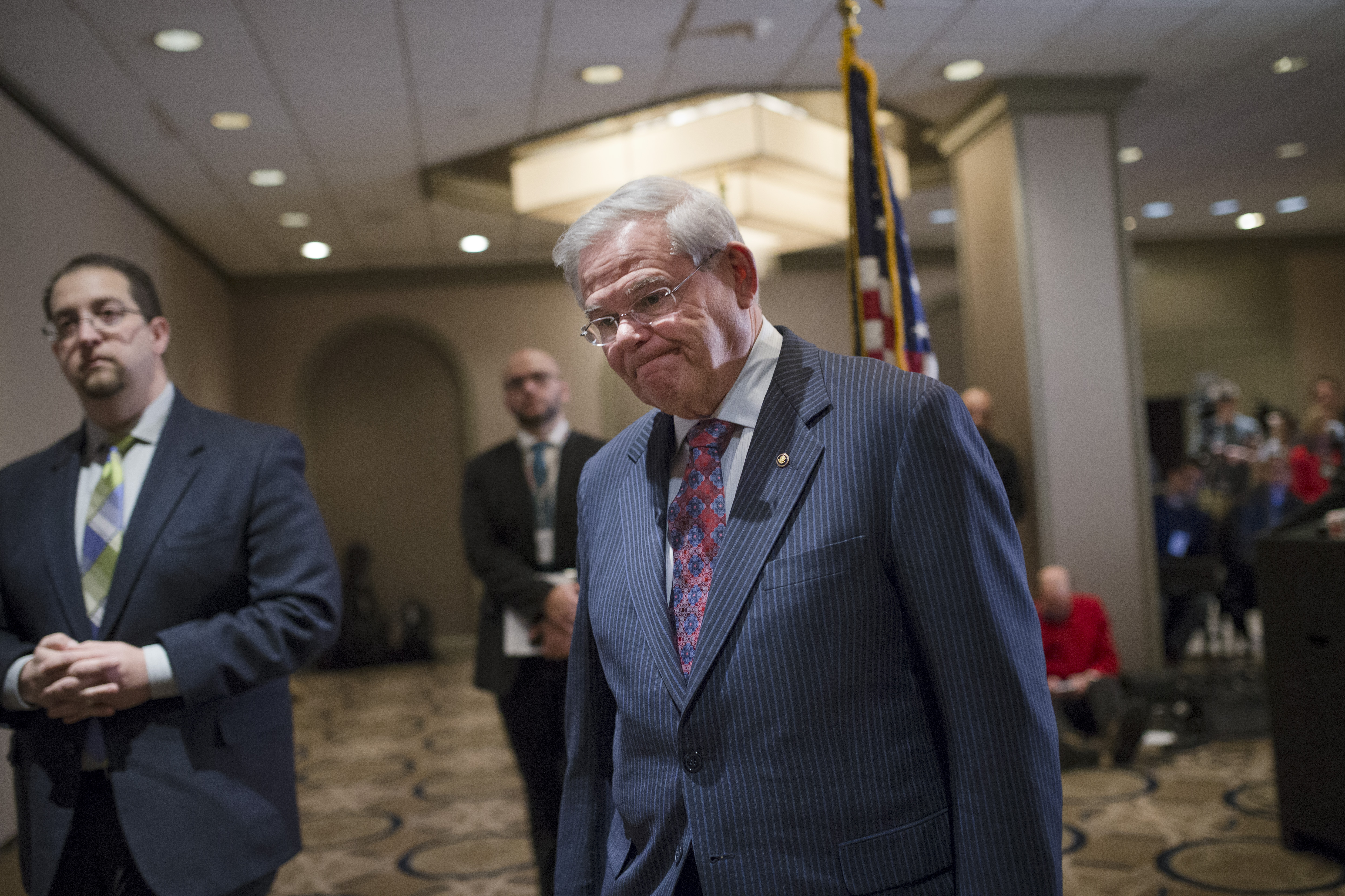 Senator Menendez, amid probe, says he's honest, law-abiding