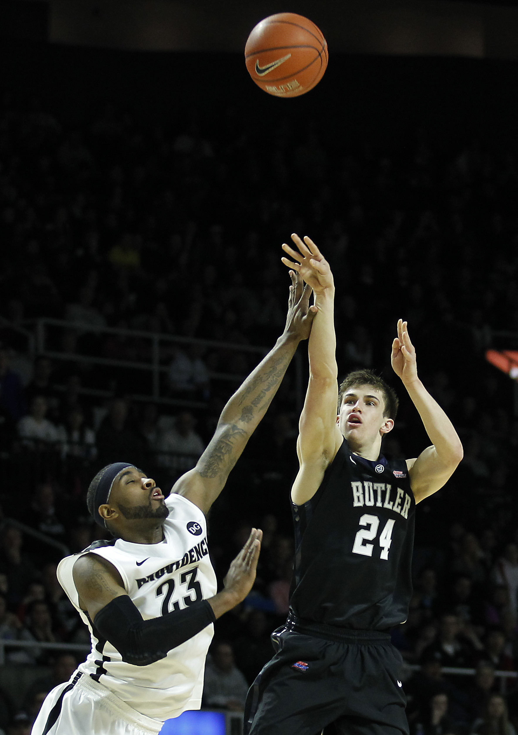No. 21 Butler holds on to beat No. 24 Providence