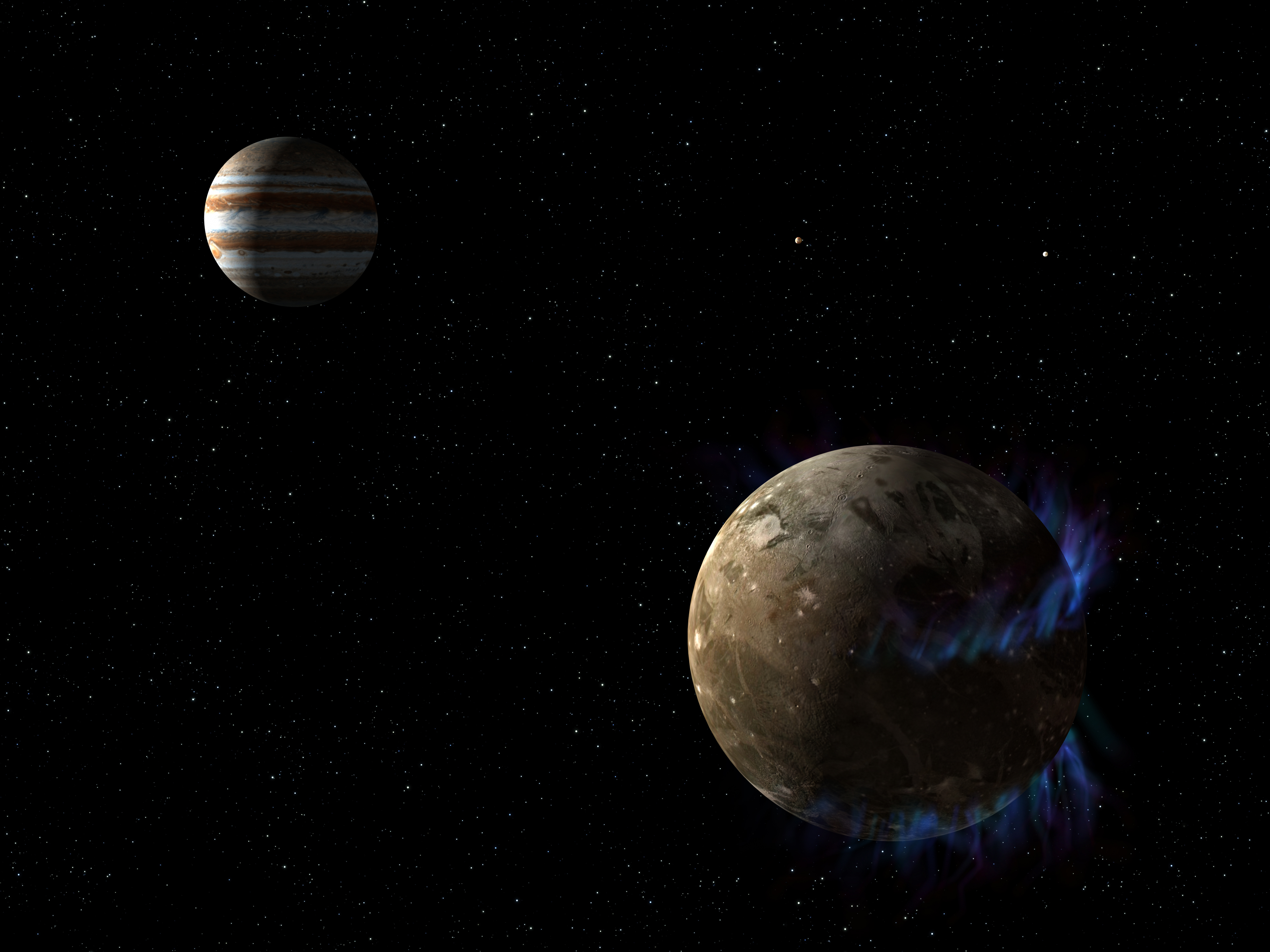 NASA: Evidence of ocean beneath solar system's biggest moon