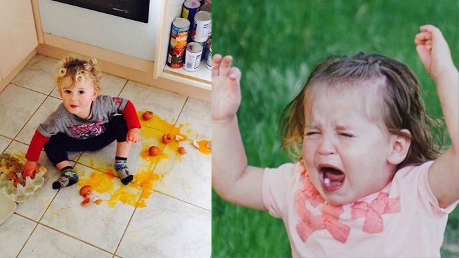 'Kids Are the Worst'; Local mom's Instagram captures daily antics