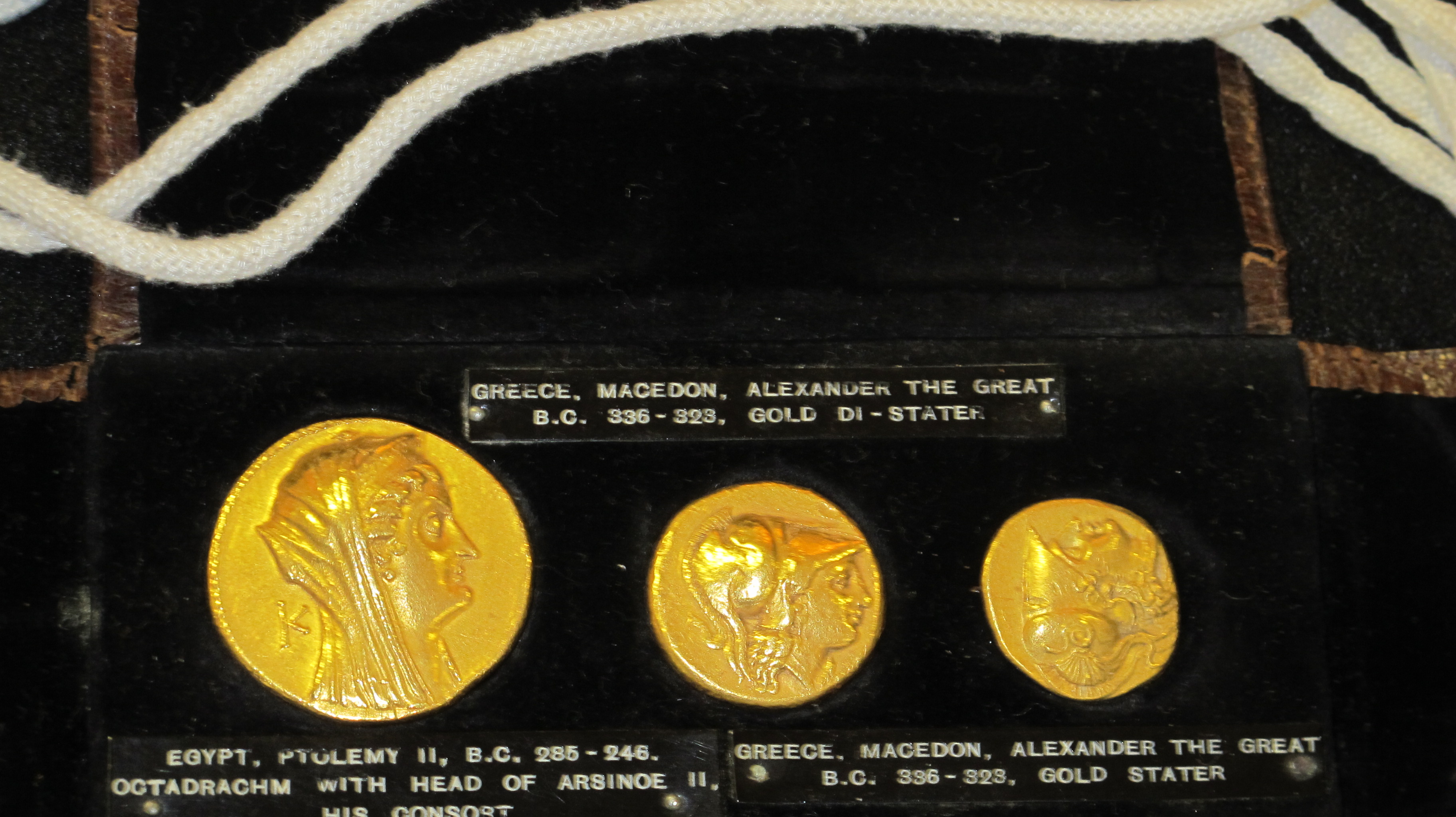 College 'rediscovers' collection of rare Greek, Roman coins