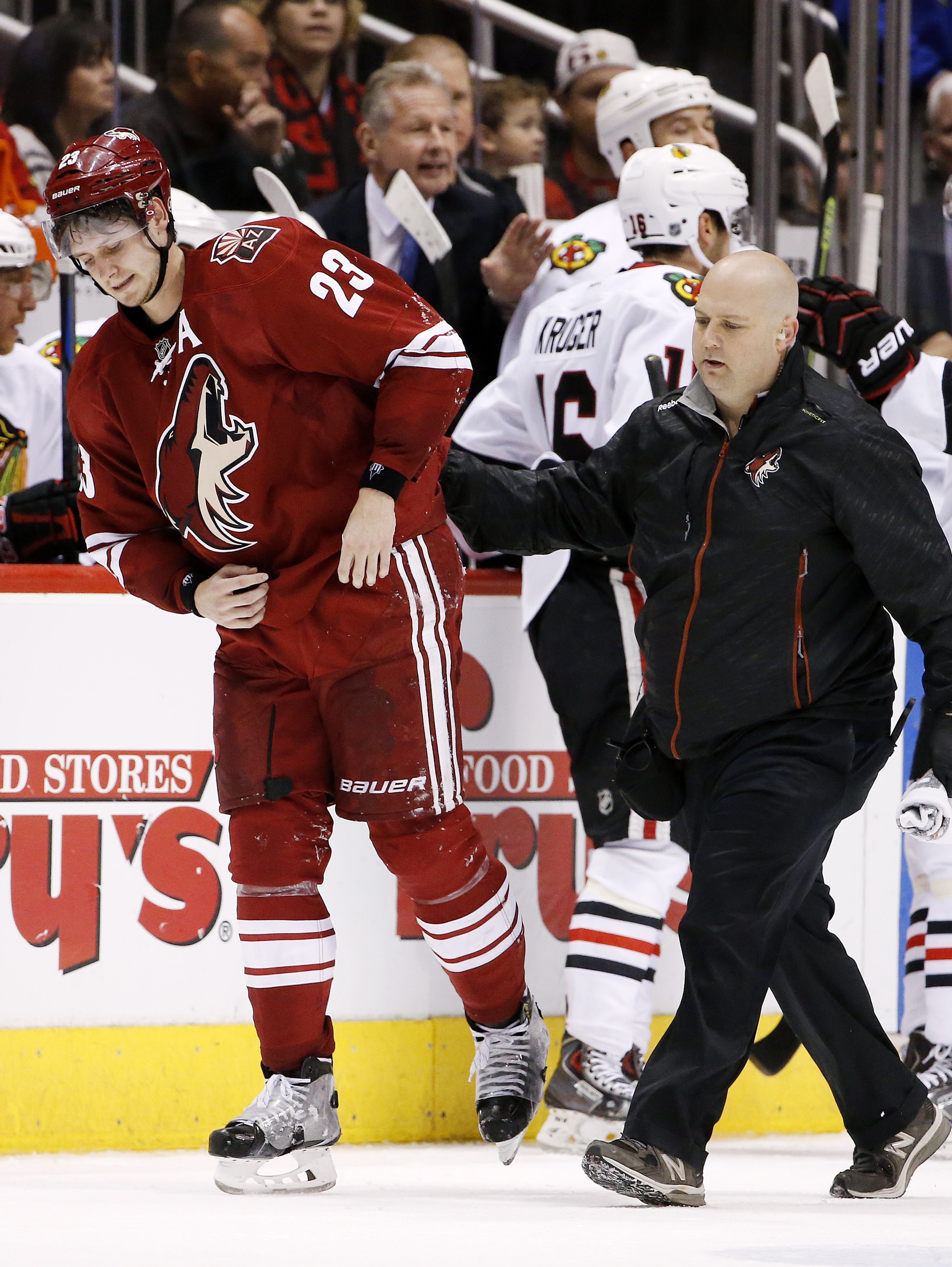 Blackhawks F Nordstrom suspended for 2 games for boarding