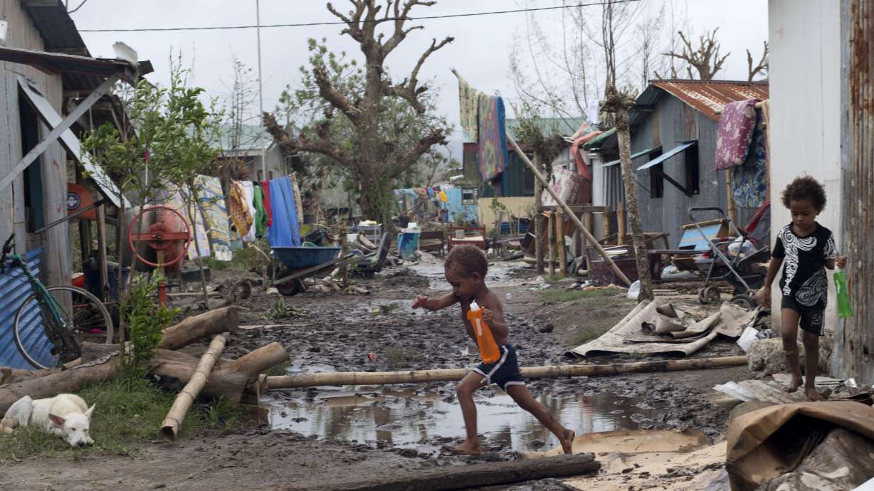 Relief groups rush aid to Vanuatu's cyclone-stricken islands