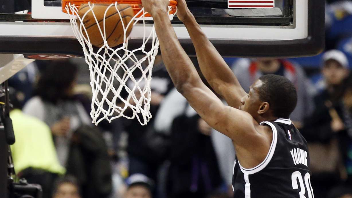 Nets beat Wolves in 1st matchup since Garnett trade