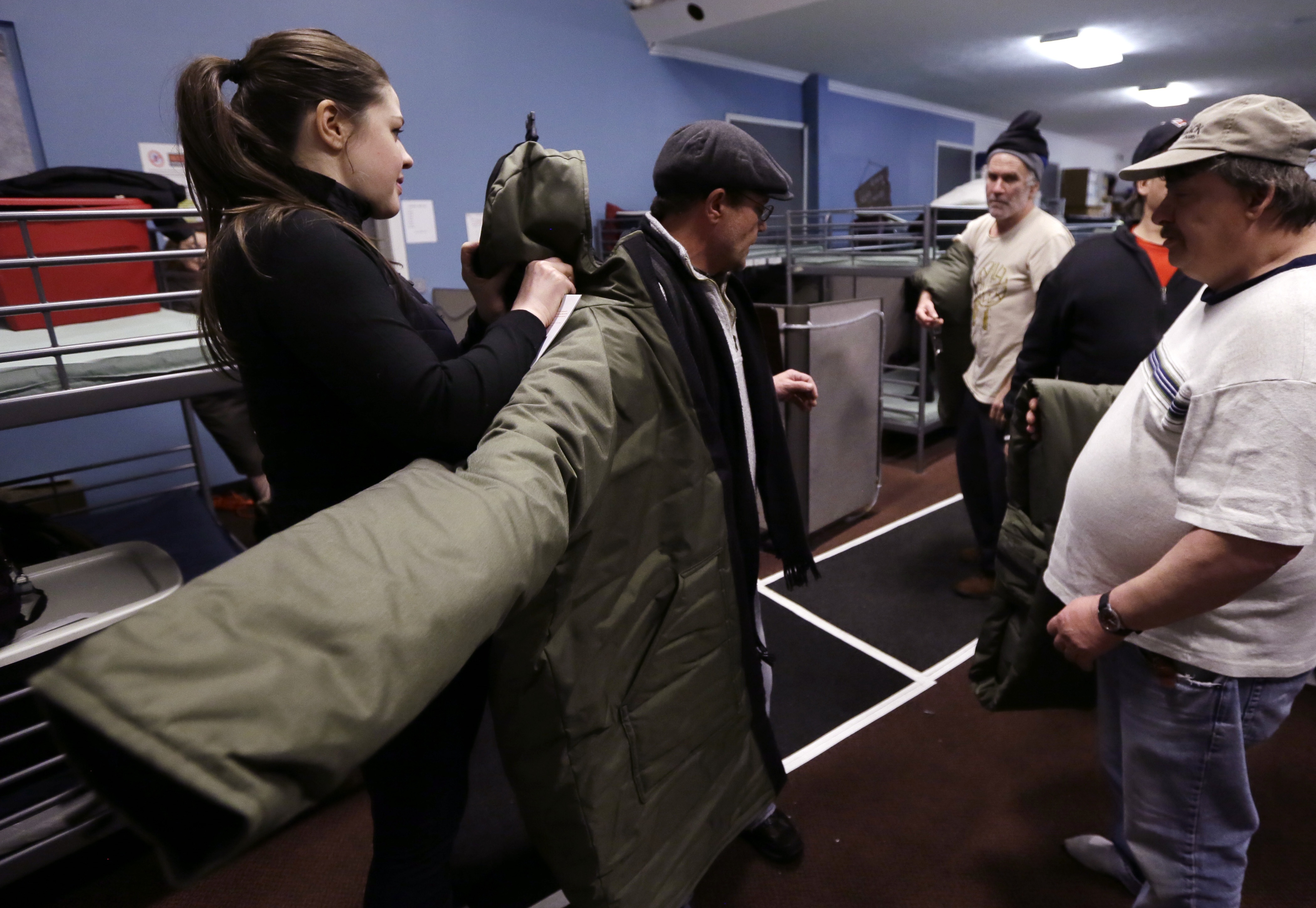 Detroit nonprofit hires homeless to make coats/sleeping bags