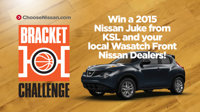 Fill out a bracket for your chance to win a 2015 Nissan Juke