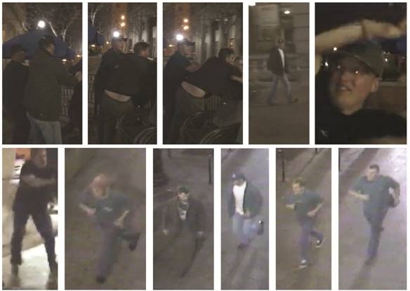 Police seek men involved with 'brutal attack' on restaurant employee