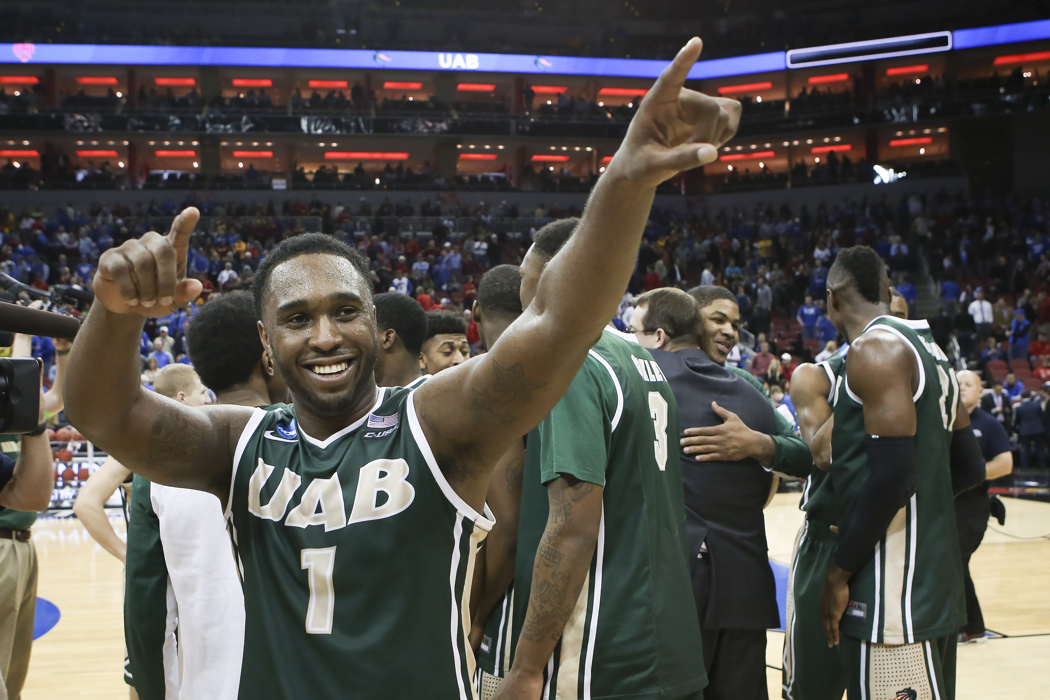 Upsets by Georgia State, UAB leave NCAA brackets in tatters