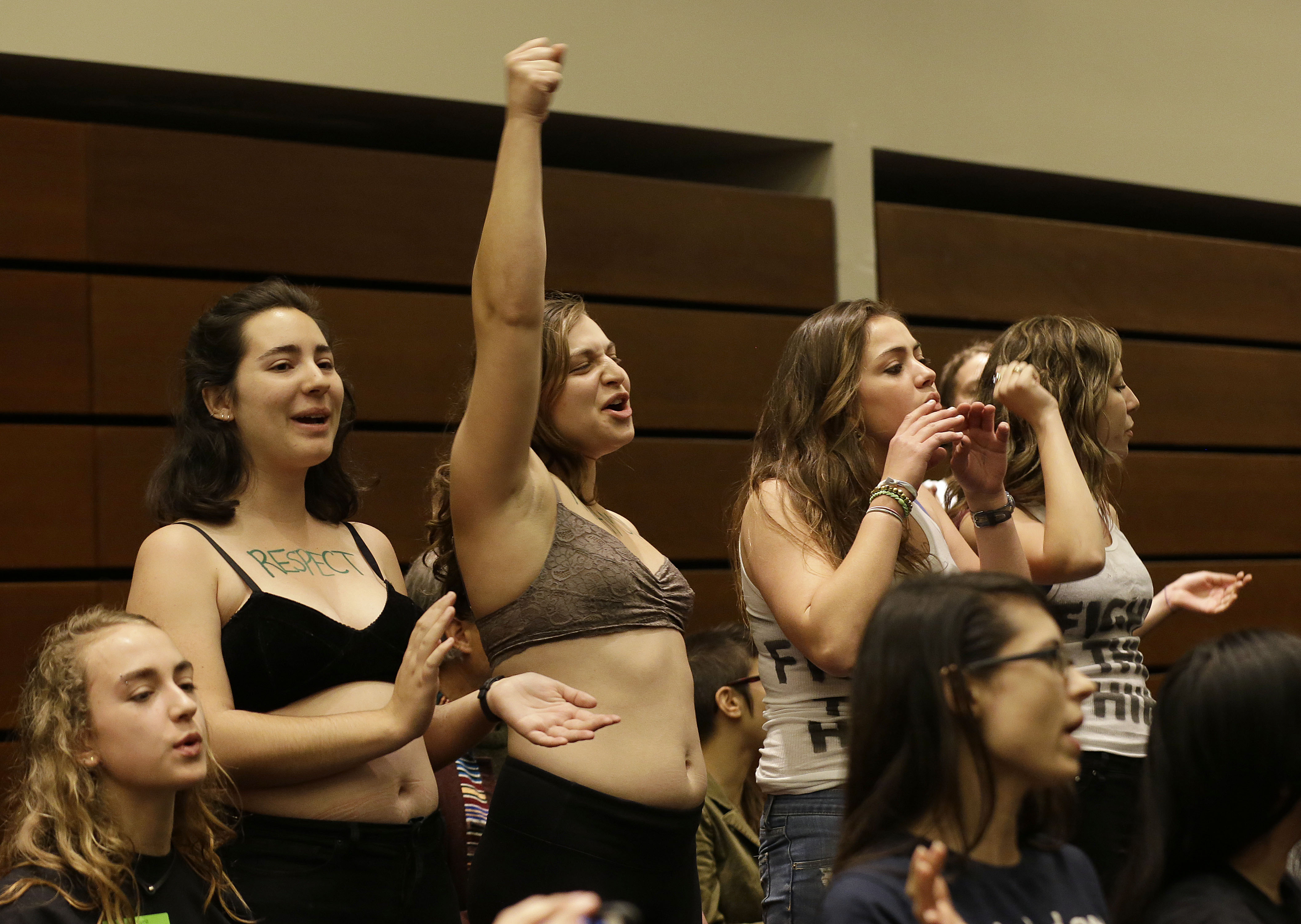 Student group decries Janet Napolitano's remark on protest