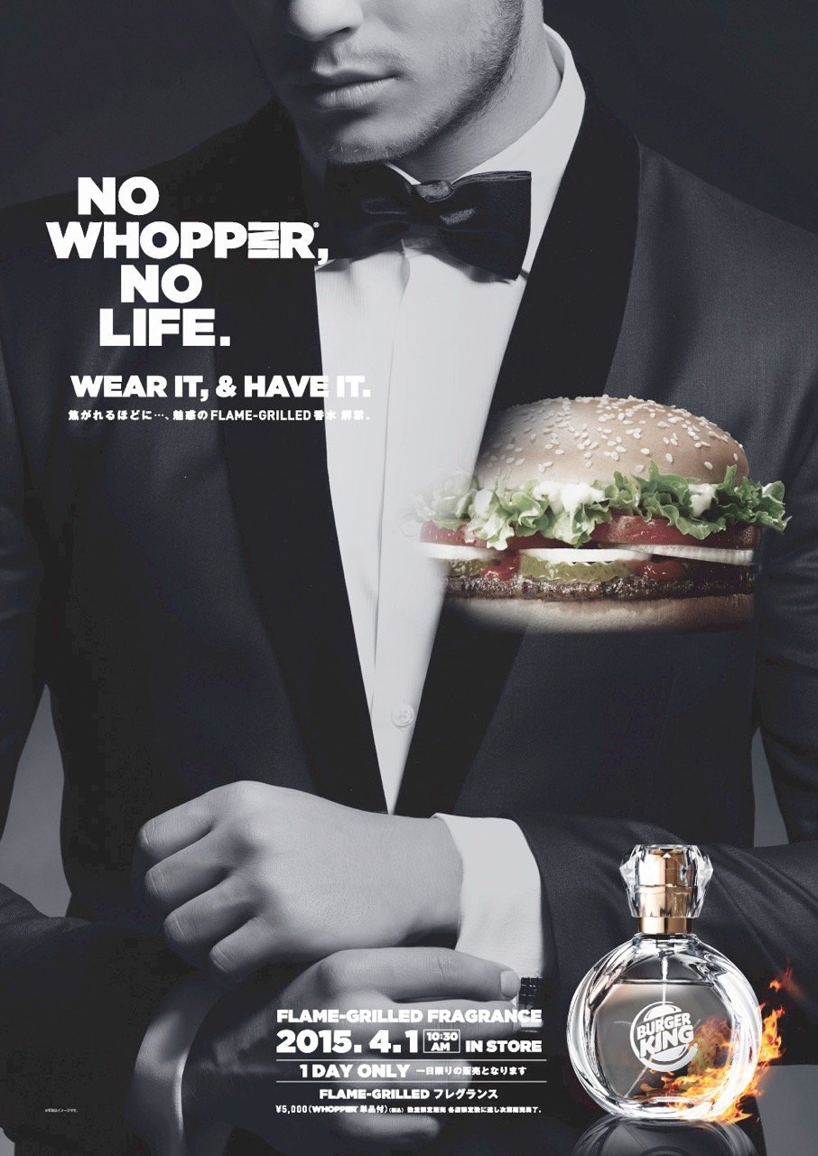Smell like a Whopper: Burger King will sell cologne in Japan