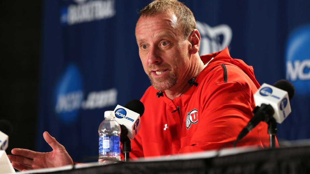 Larry Krystkowiak Utah Utes Basketball