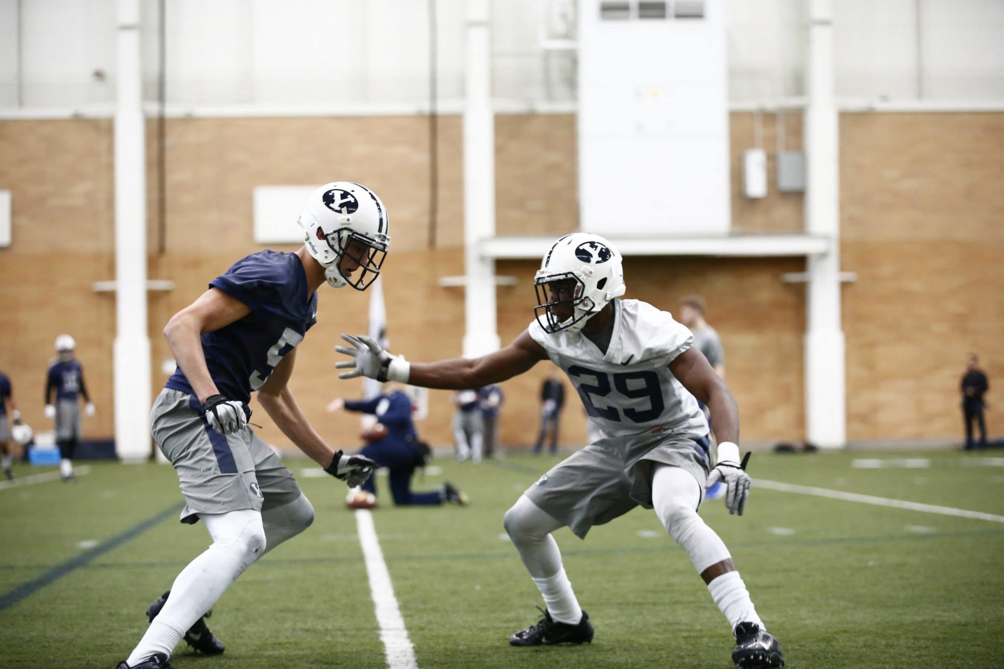 Coordinator Anae credits 'stud' BYU defense for offense's spring success