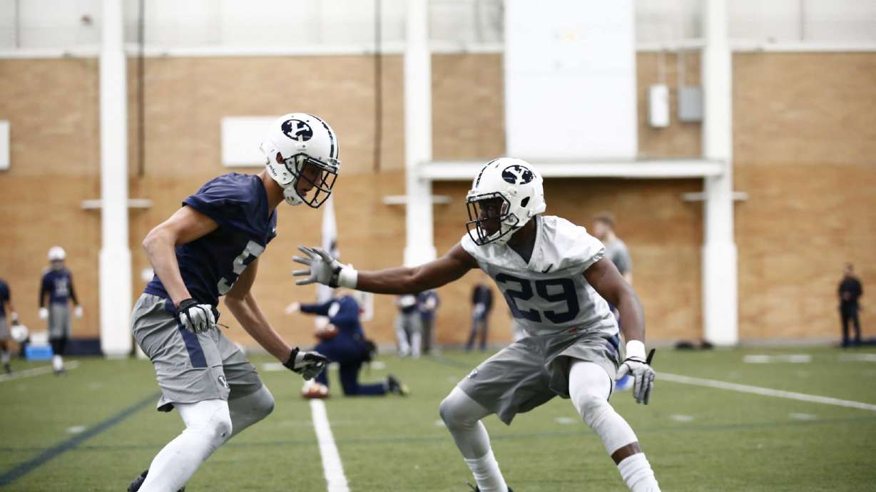 Coordinator Anae credits 'stud' BYU defense for offense's spring success