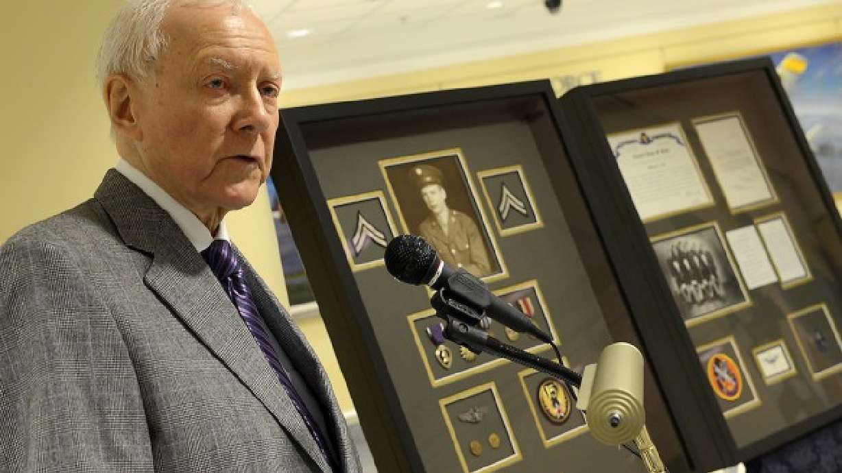 Sen. Orrin Hatch's late brother honored at Pentagon