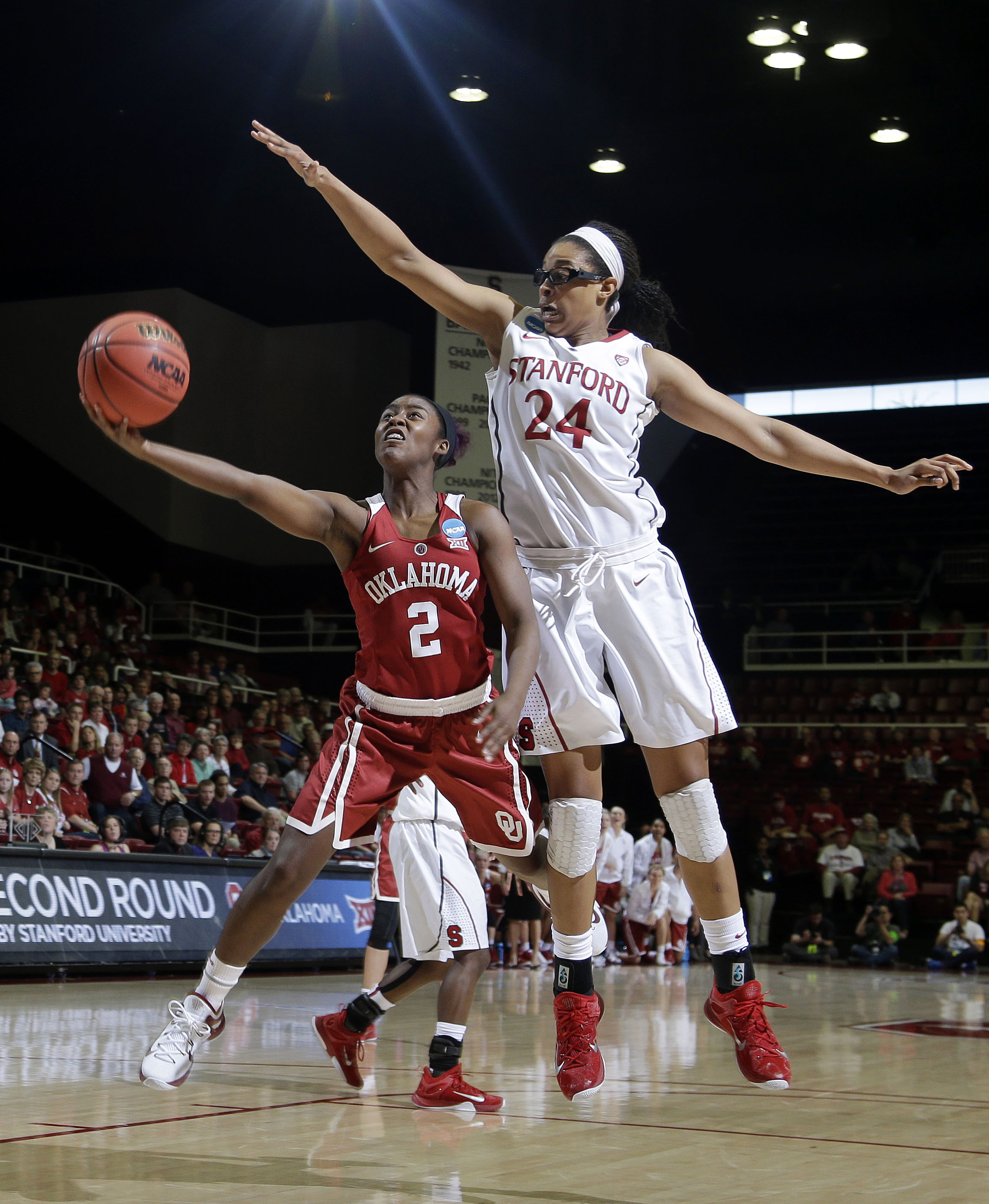 Stanford back in Sweet 16 with 86-76 win over Oklahoma