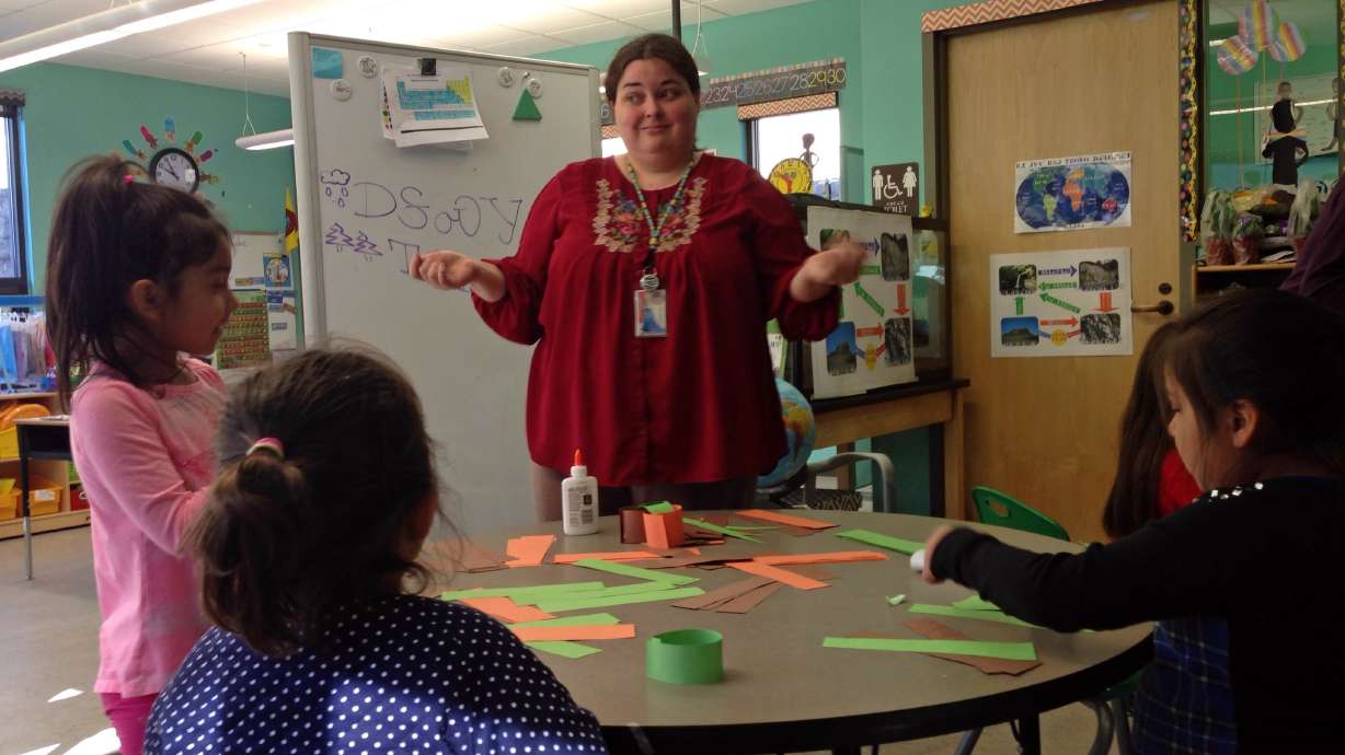 Hopes of preserving Cherokee language rest with children