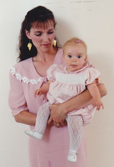 Melanie Herrmann with her baby girl, Tessa. (Photo: Melanie Herrmann)