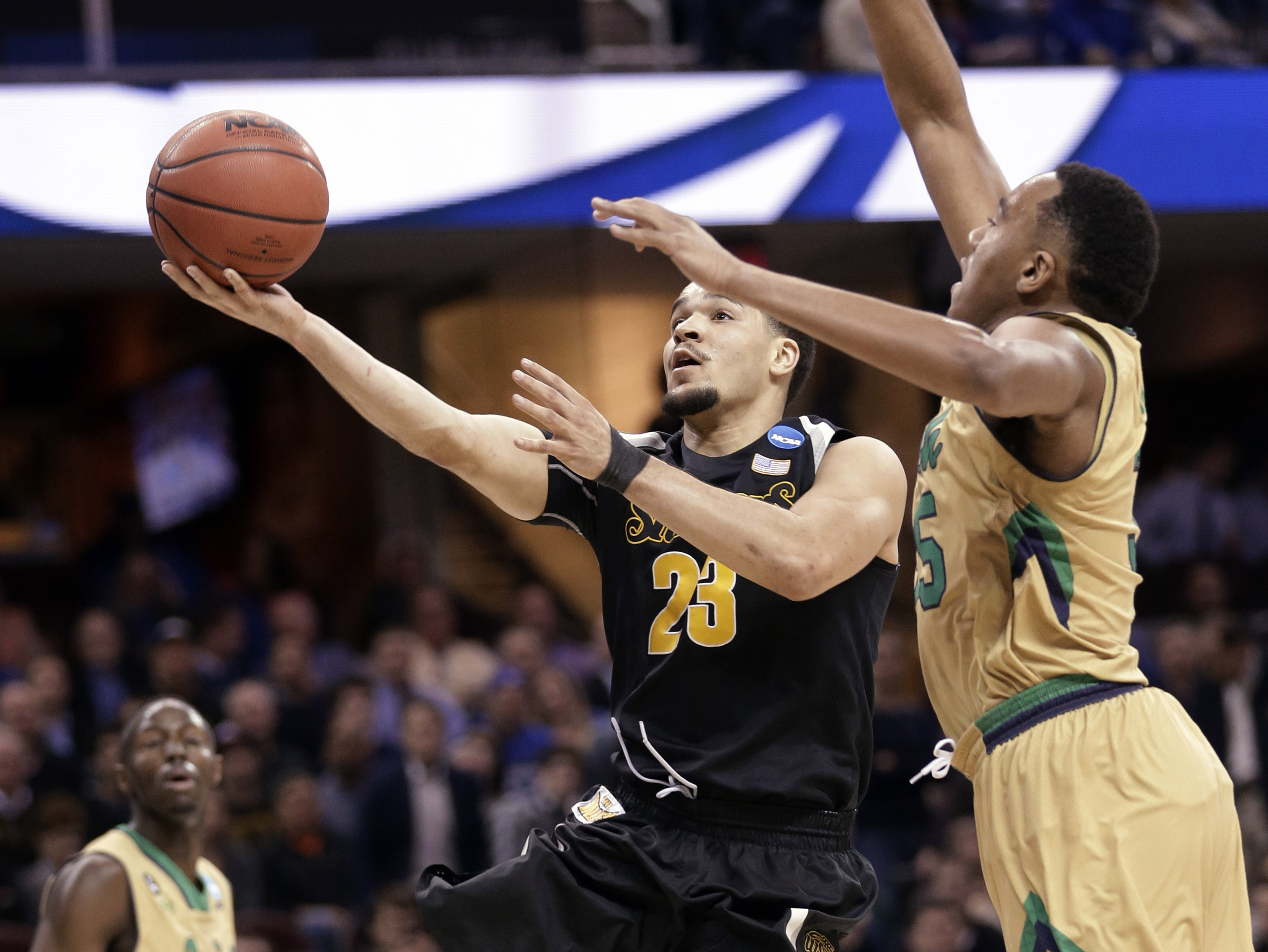 Notre Dame races by Wichita State 81-70 for Elite Eight spot