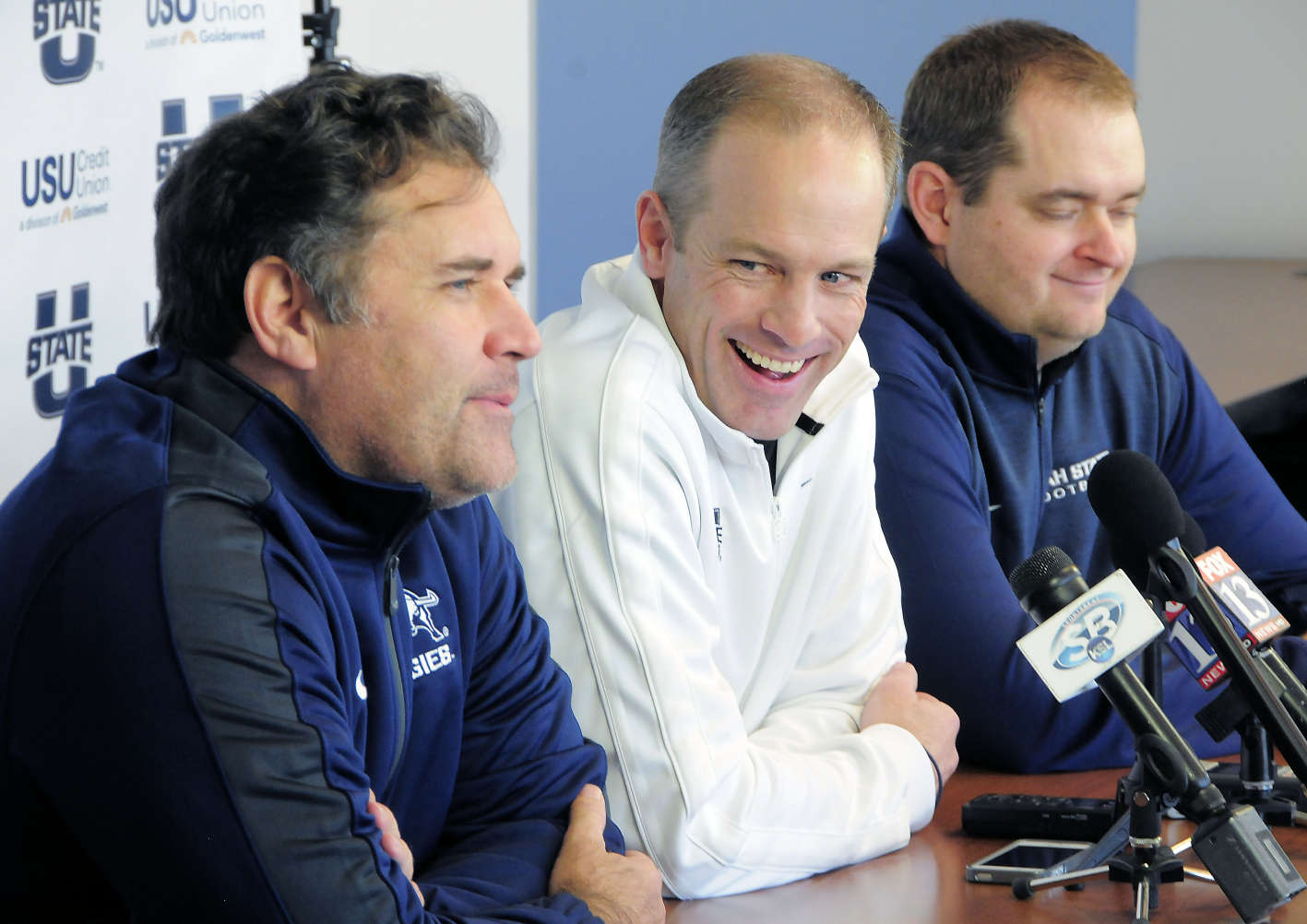 Clune's coaching career leads to unexpected repeat stop at Utah State