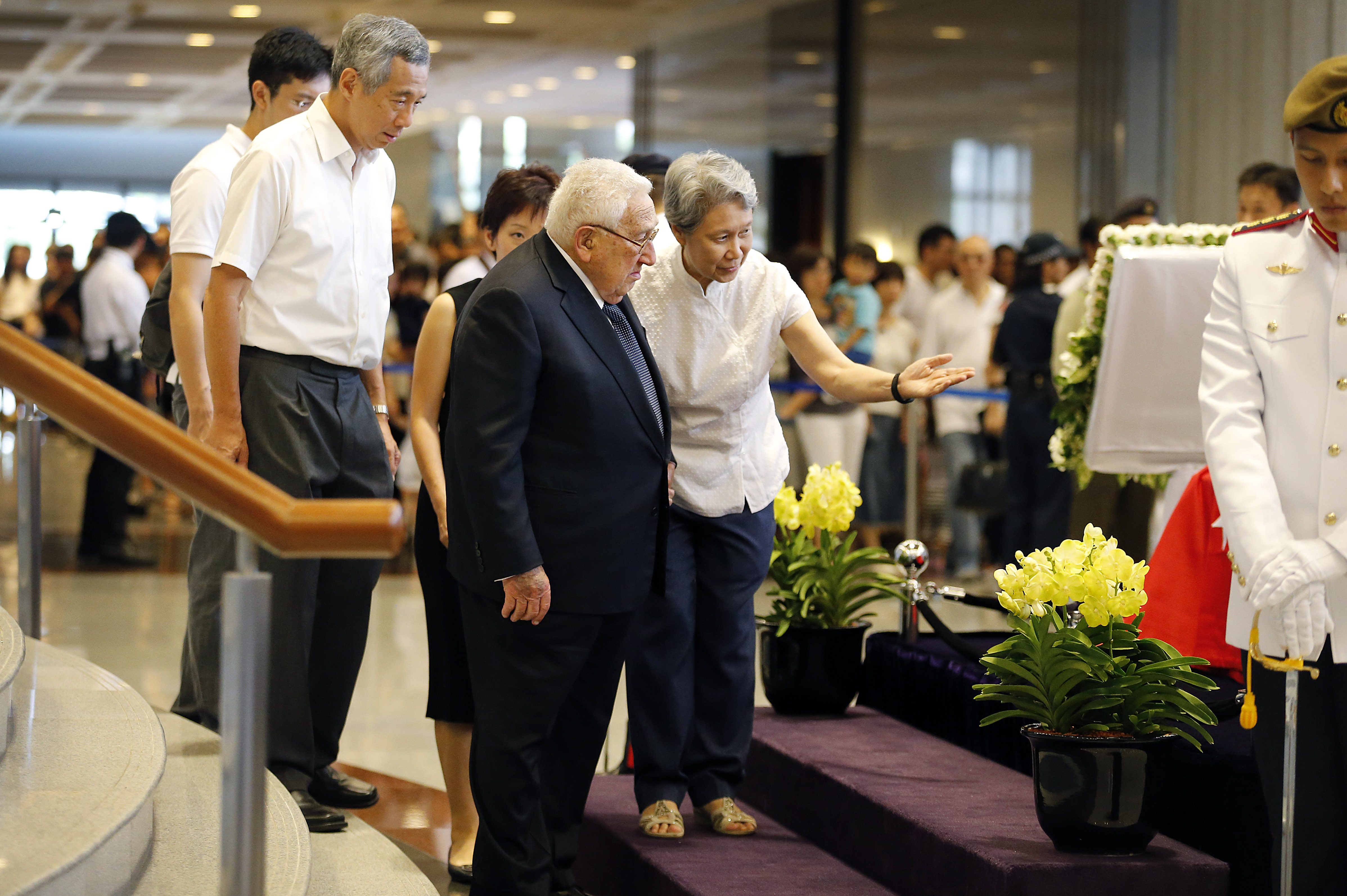 Lee Kuan Yew eulogized at funeral as architect of Singapore
