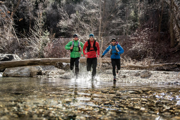 Matt Galland, Blake Josephson and Danny Bryson in their upcoming Animal Planet series "100 Miles from Nowhere." (Photo: Animal Planet)
