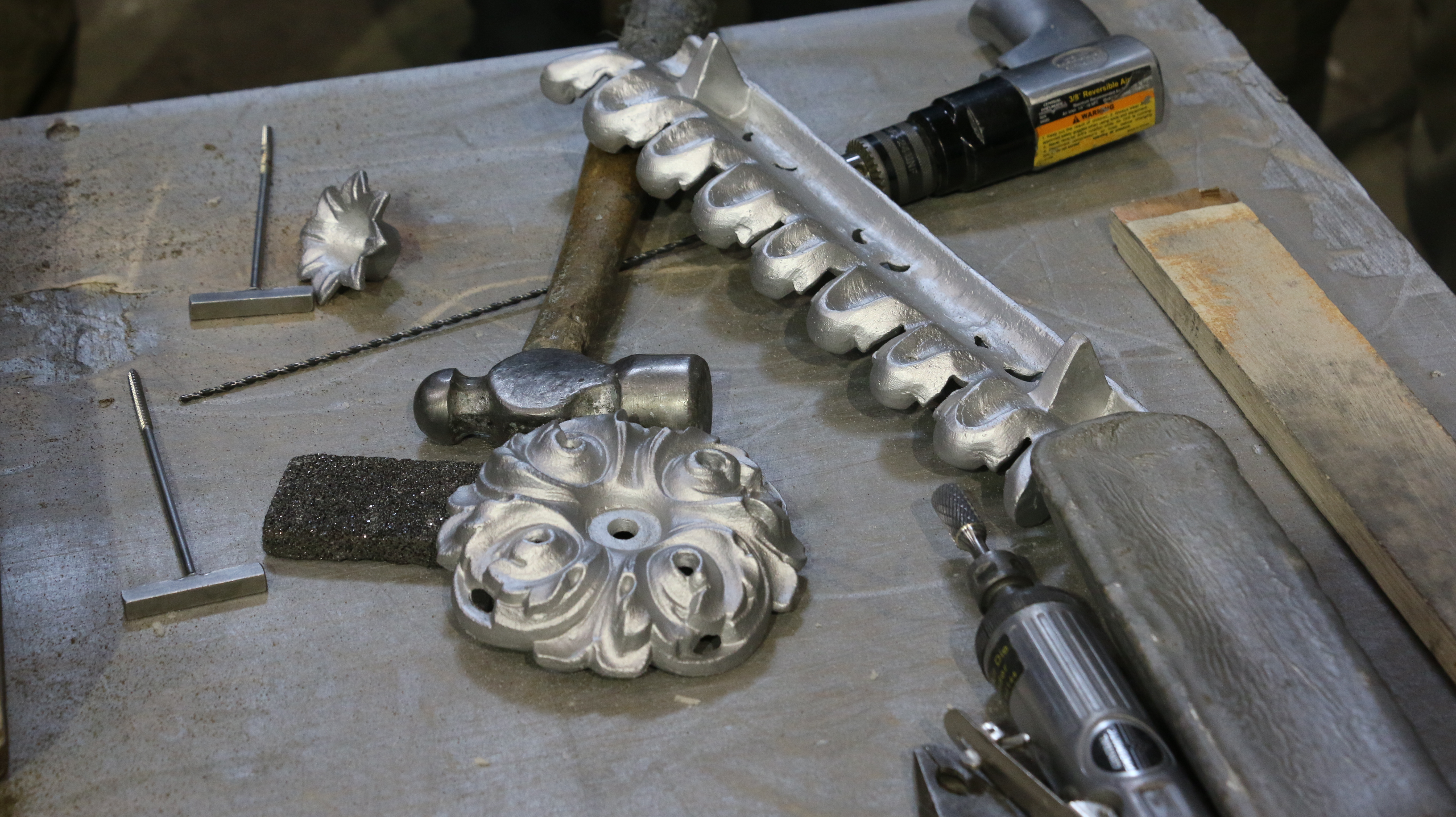 Decorative pieces from the U.S. Capitol Building dome that will be recreated by the Historical Arts & Casting foundry. (Photo: Faith Heaton Jolley/KSL)
