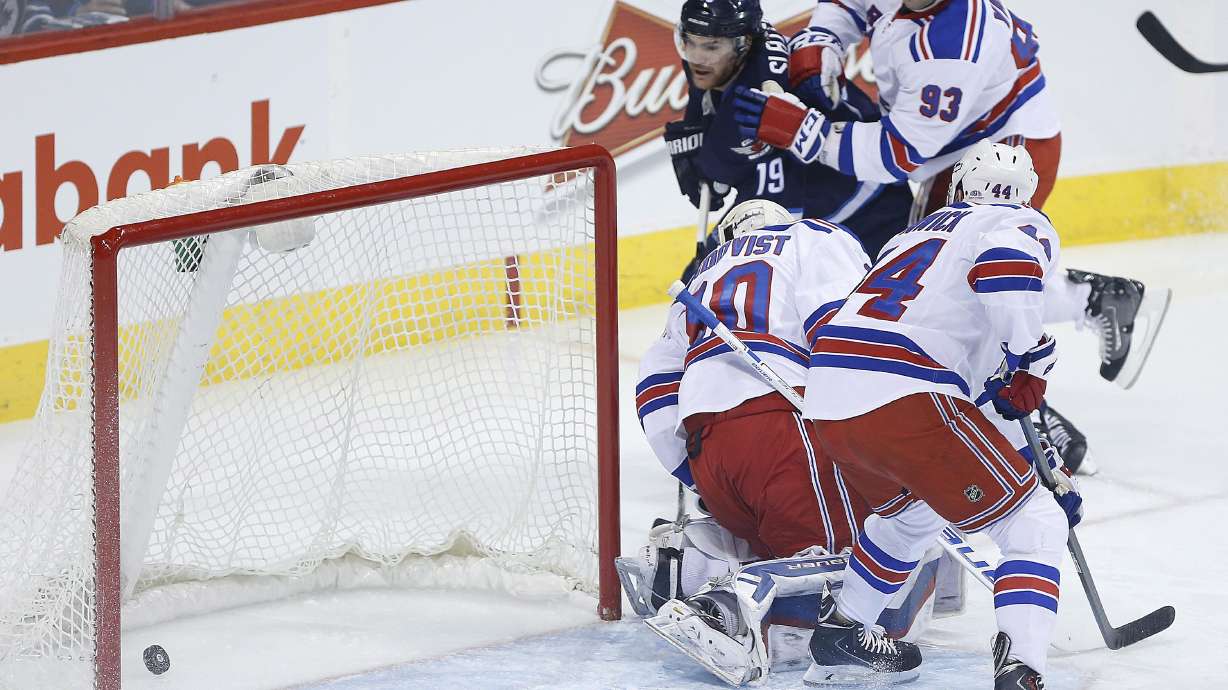 Kreider's 3rd-period goal gives Rangers 3-2 win over Jets