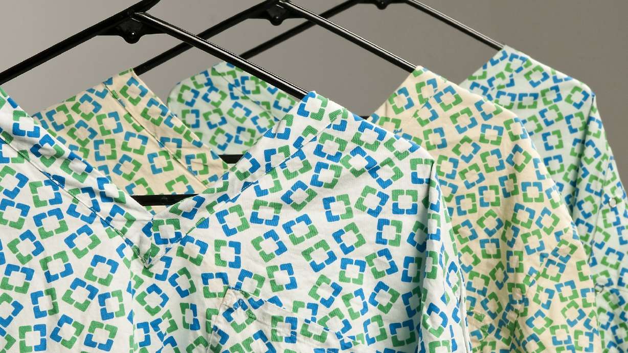 Despised hospital gowns get fashion makeovers