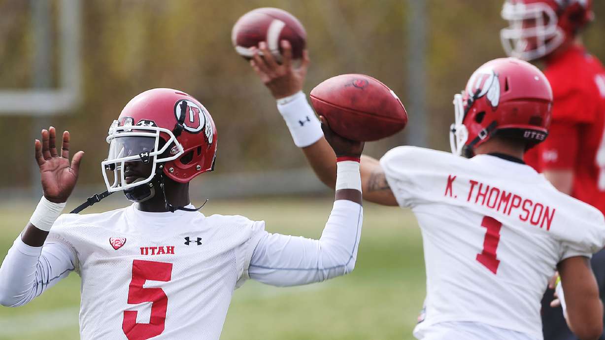 Utah's battle for No. 2 at quarterback