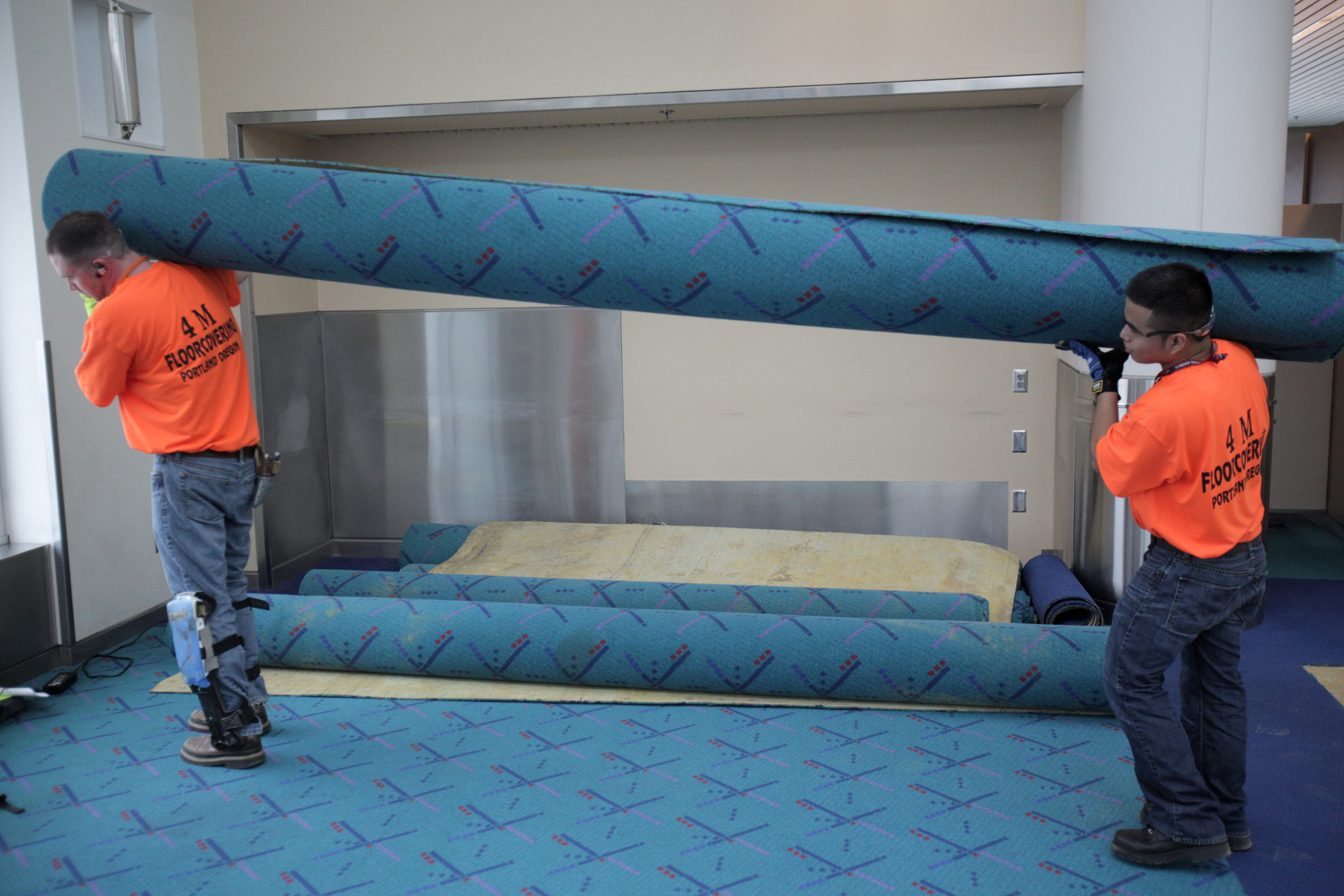 Fervor over Portland airport carpet generates a second life