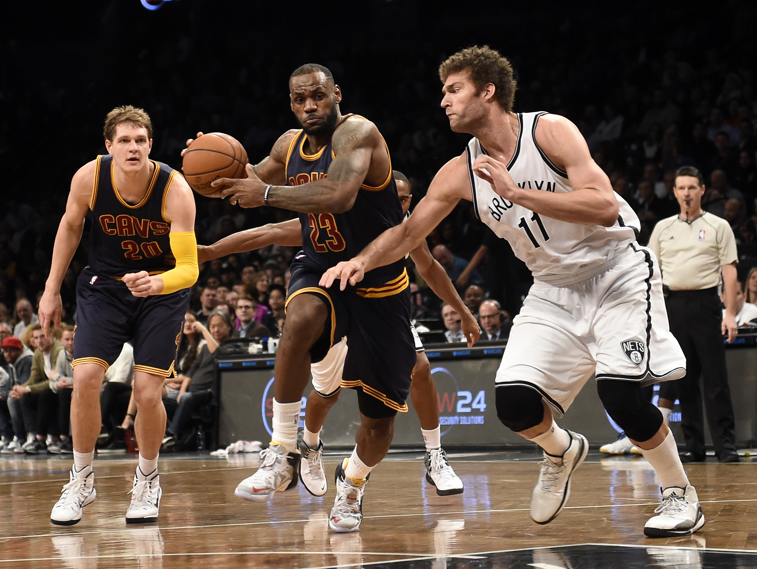 LeBron on calling plays: 'I do it every game'