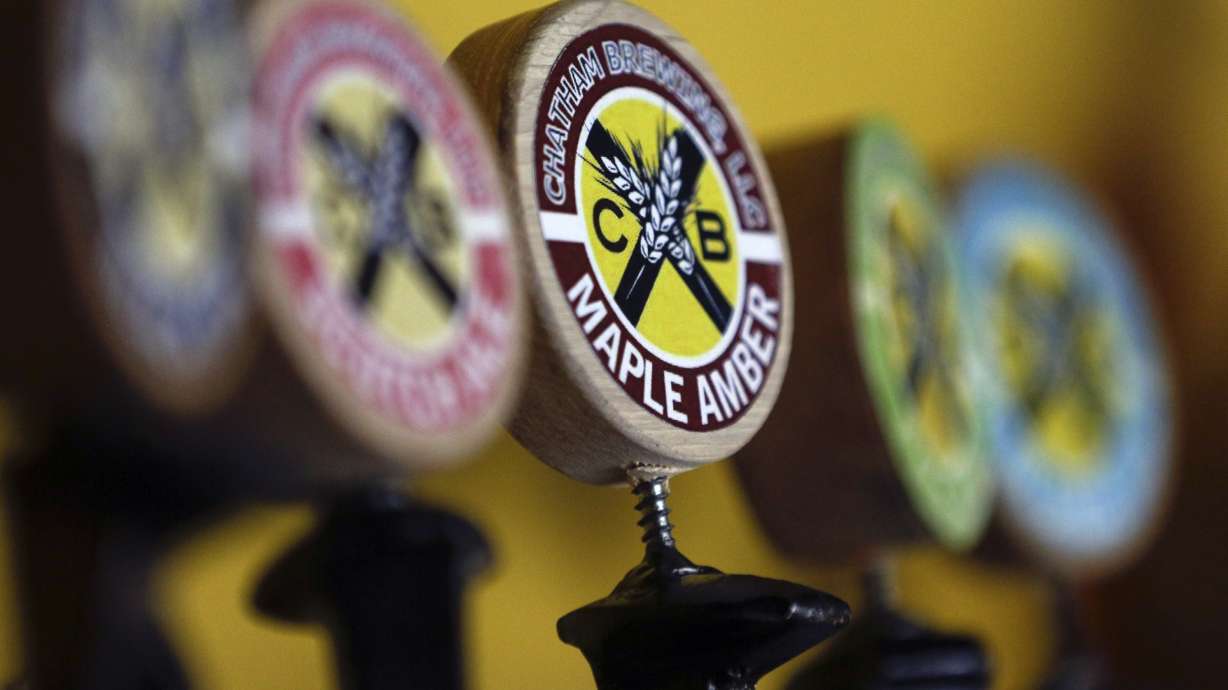 Some maple sap this season headed from tree tap to beer tap