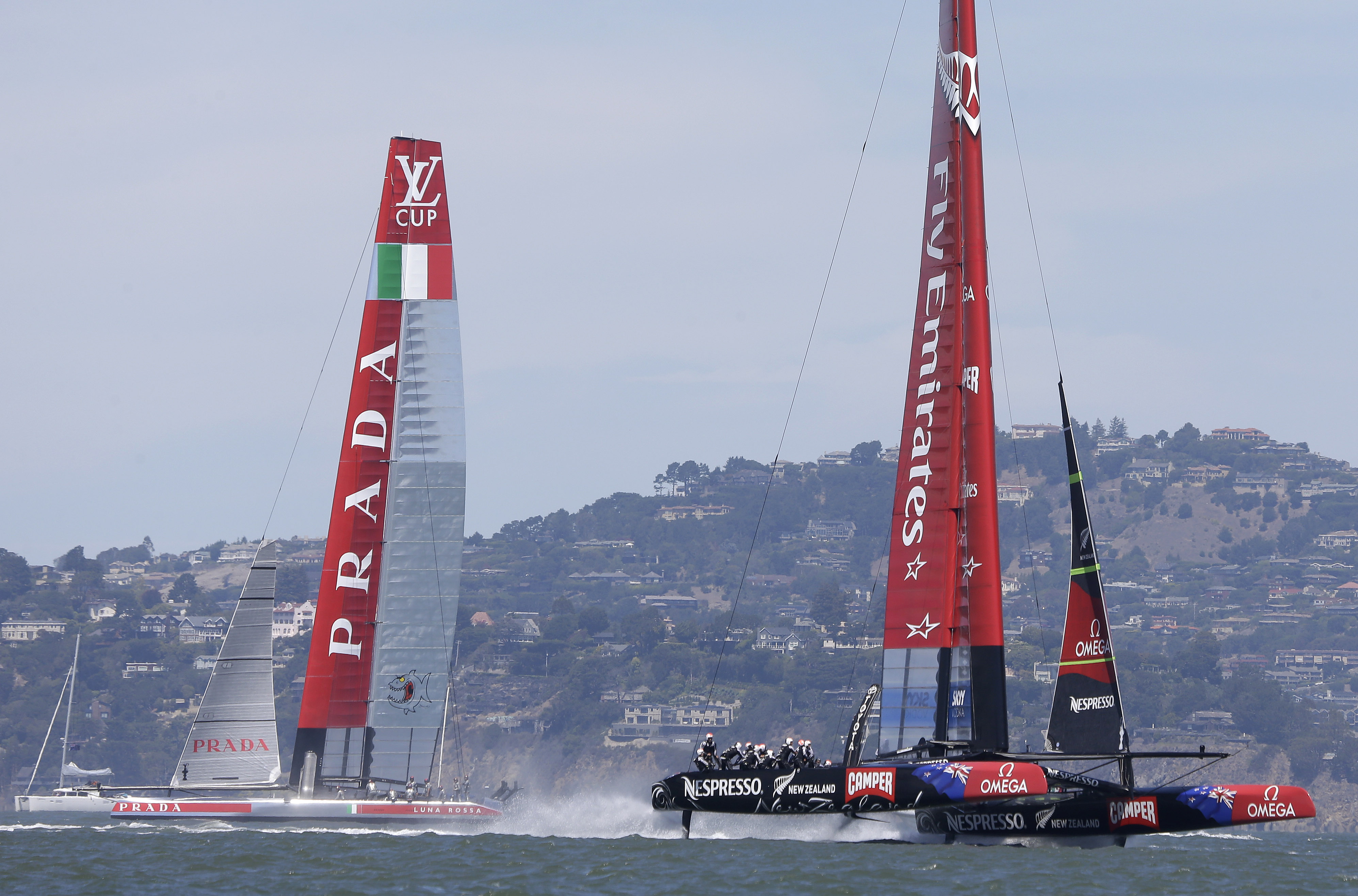 America's Cup teams hit back at unhappy Luna Rossa, Team NZ