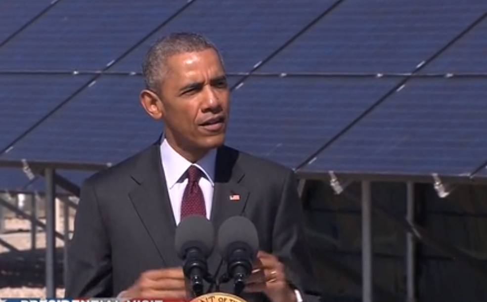 El presidente Obama da su discurso en la Fuerza Aérea en Utah