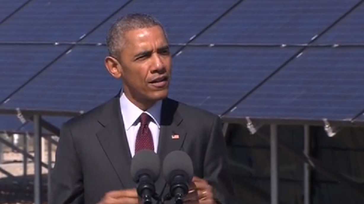 El presidente Obama da su discurso en la Fuerza Aérea en Utah