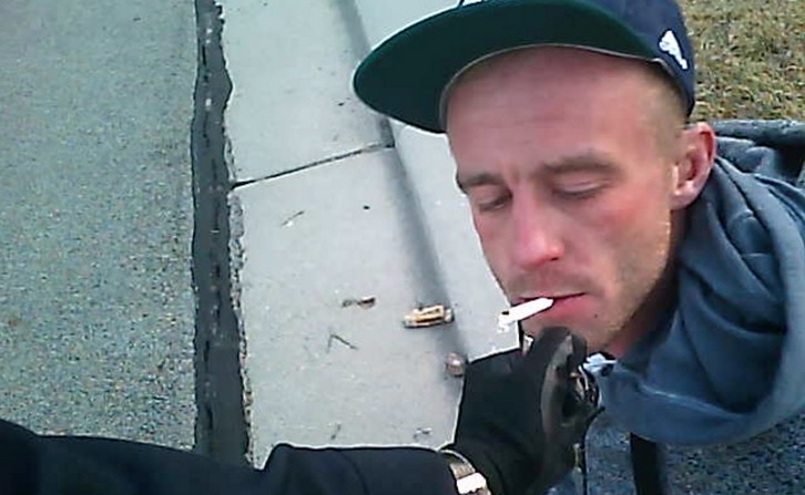 Footage from the officer's body camera. Photo Credit: Draper Police