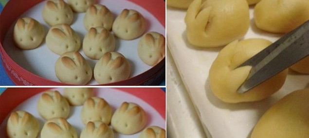 Receta del día: Pan casero en forma de conejo para Pascuas