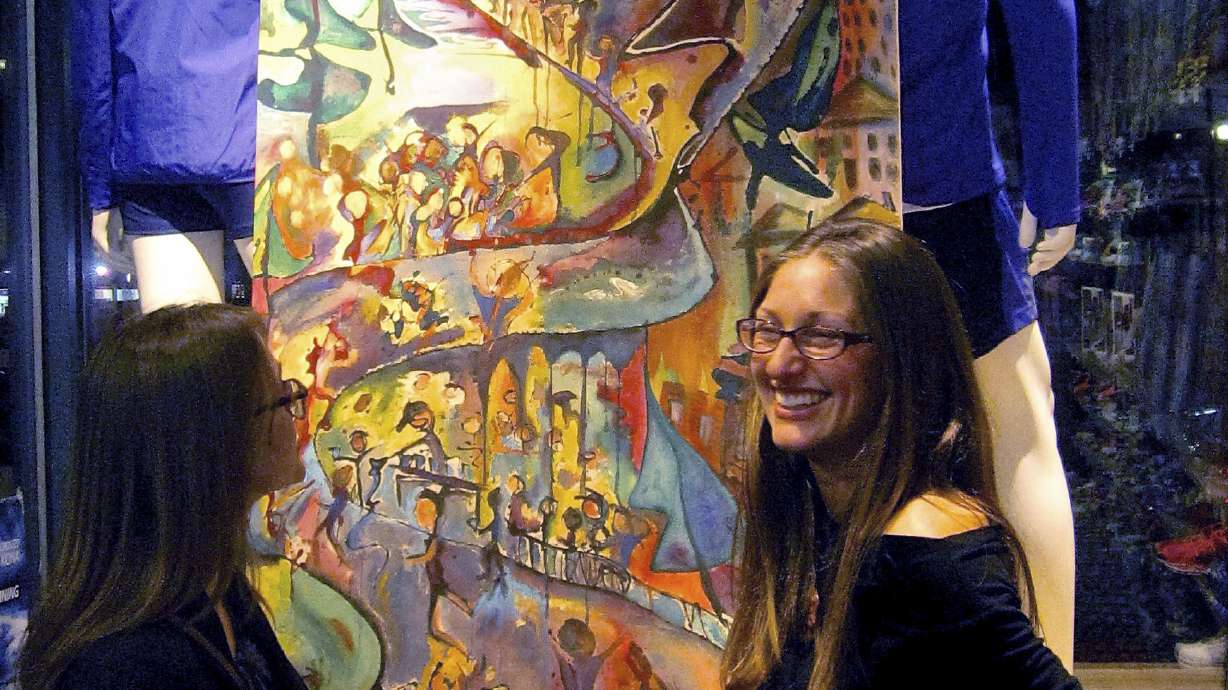 Runner's art recaptures Boston Marathon's joy and whimsy