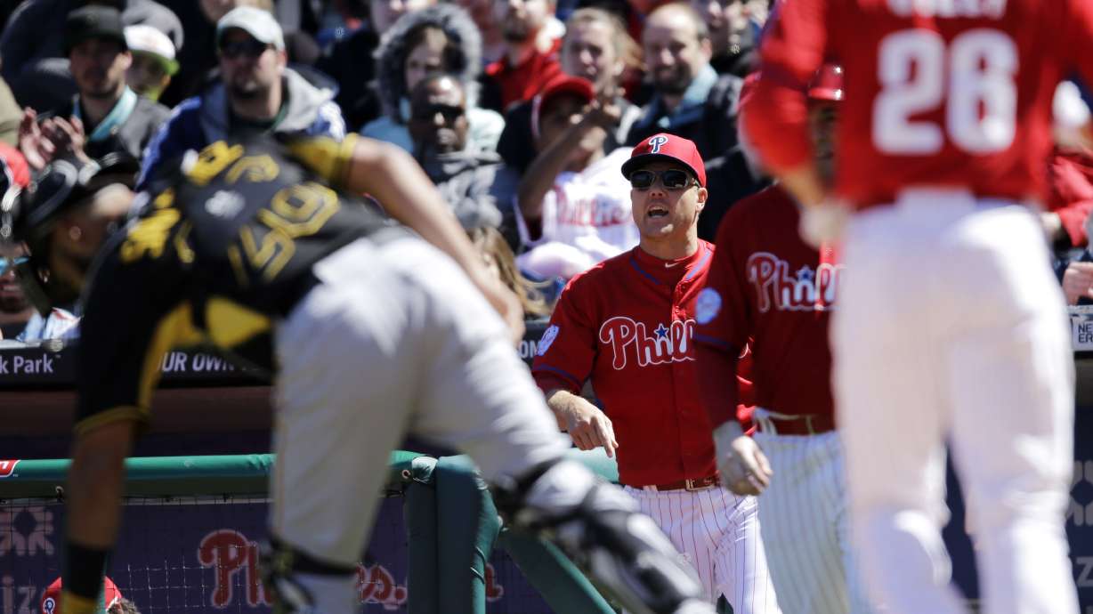 Utley, Buchanan lead Phillies over Pirates 6-4