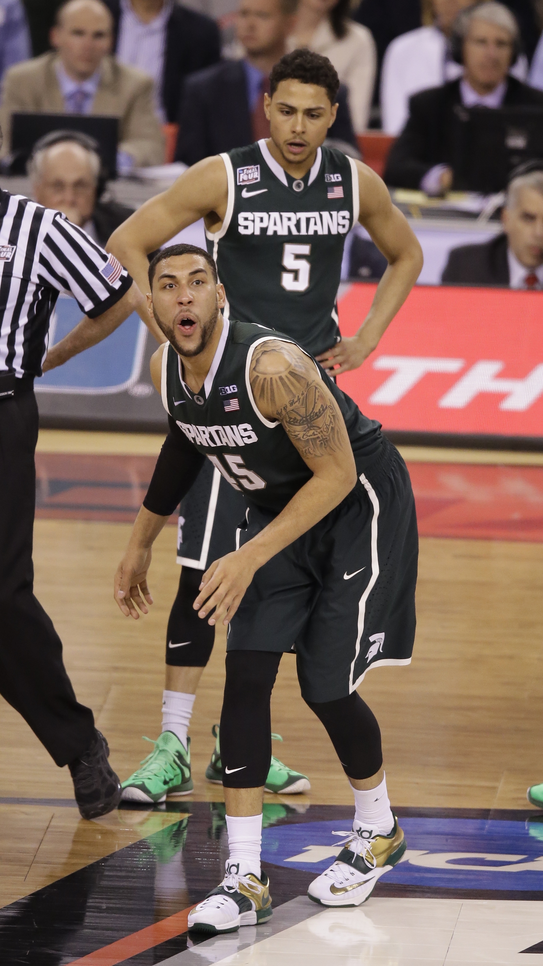 Michigan St lacks balance, loses 81-61 in semifinals to Duke