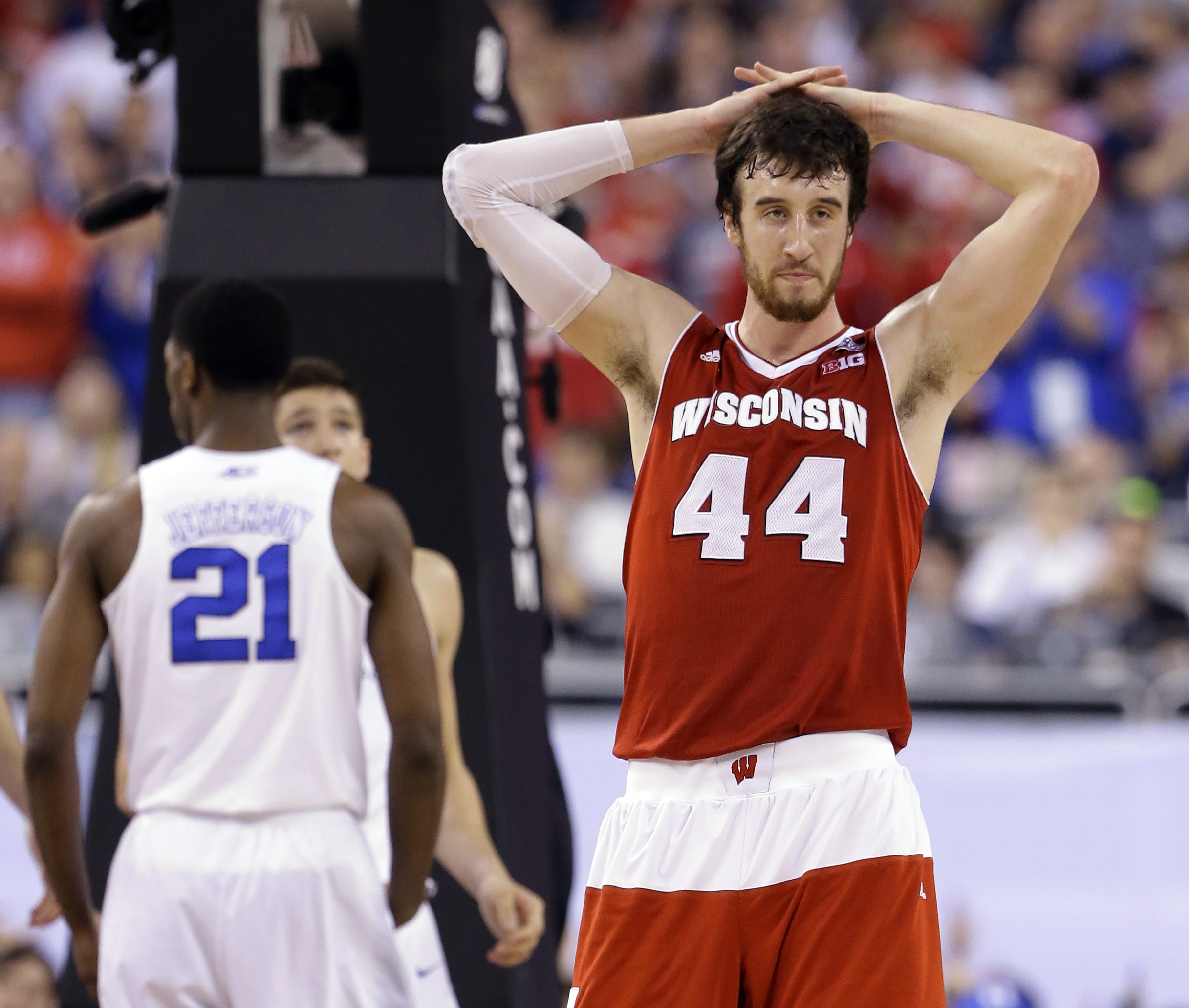 Frank the Tank's run comes to end with Wisconsin loss