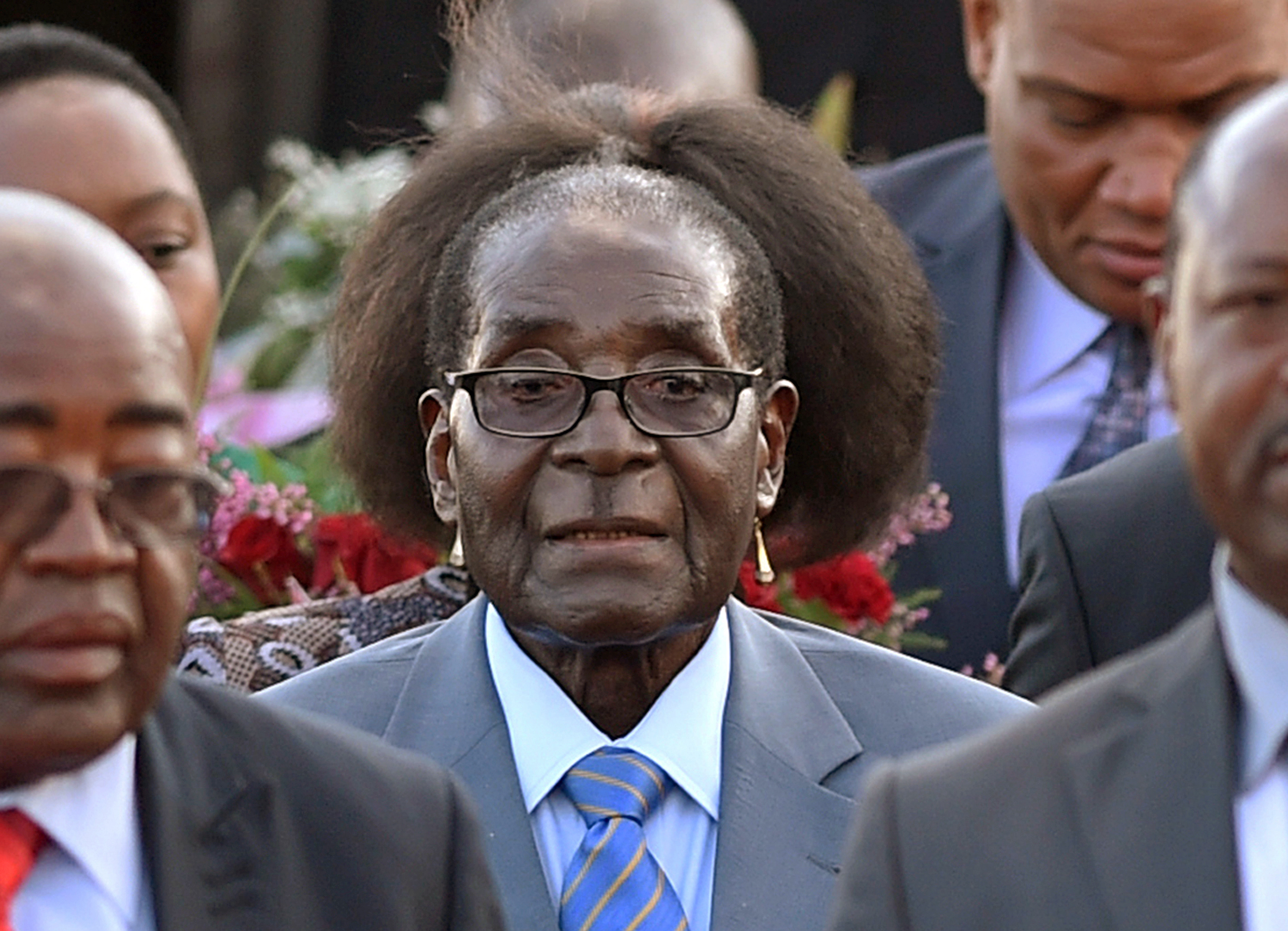Zimbabwean president arrives in South Africa for state visit