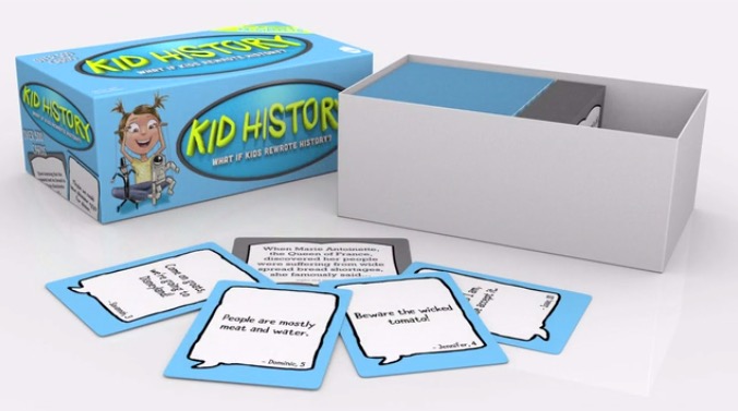 &lsquo;Kid History&rsquo; creators launch card game on Kickstarter