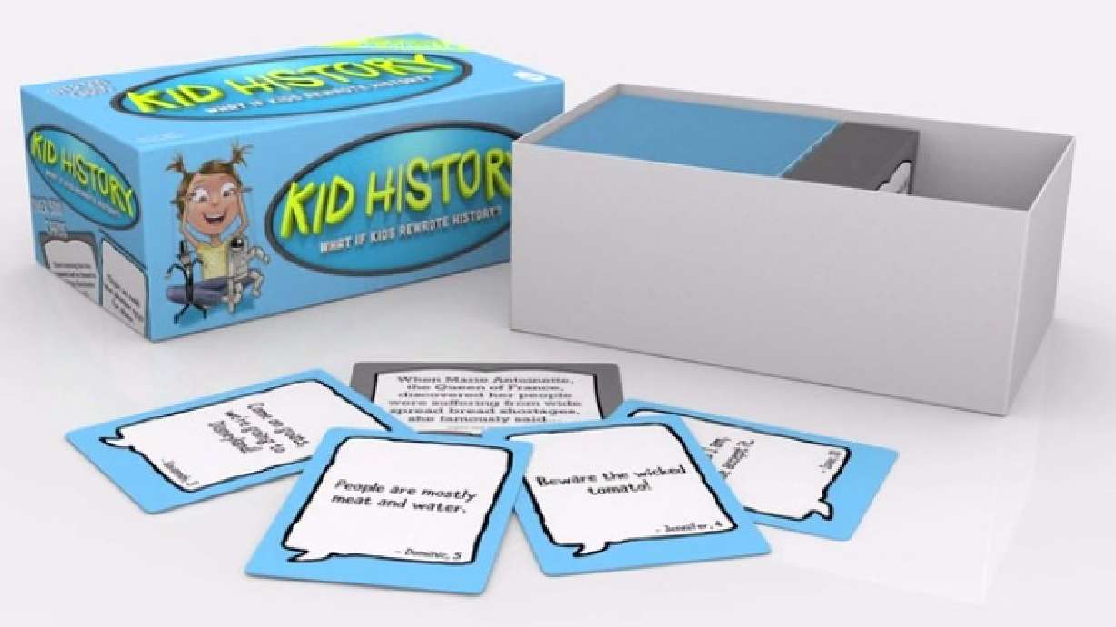 ‘Kid History’ creators launch card game on Kickstarter