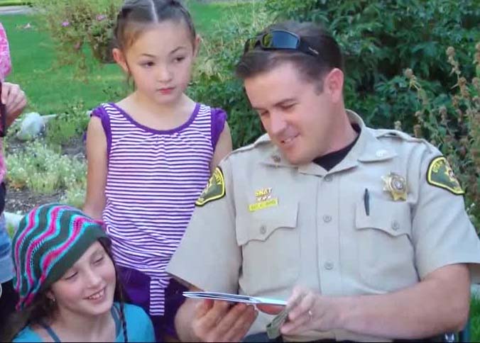Sgt. Cory Wride. Photo: KSL-TV Screen Shot