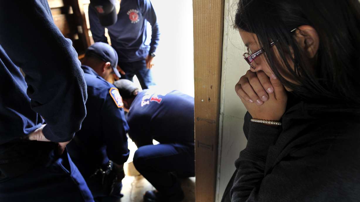 Puppy rescued after falling 50 feet into old well casing