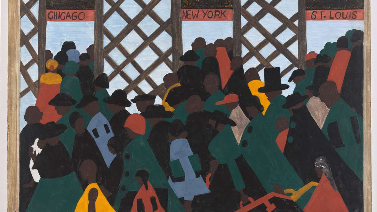 Jacob Lawrence's Great Migration series on view at MoMA